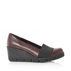 52146 High Wedge Pump - Front Elastic Strap