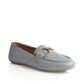 Geox 52498 Flat Apron Stitched Trim Loafer