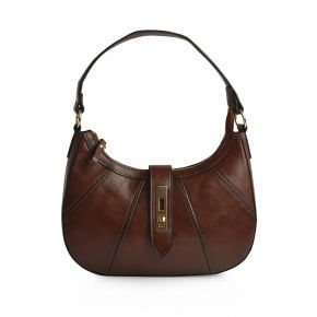 Green Cross 0227 Stitched Detail Twist Lock Hobo Nag