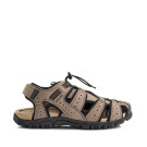 71940 Flat Closed Toe Strap Sandal