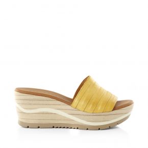 52118 Slip On Mule Wedge Sandal