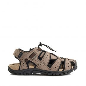 71940 Flat Closed Toe Strap Sandal