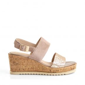 Green cross wedge shoes clearance